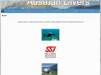 austrian-divers.at Webseite Vorschau