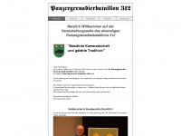 pzgrenbtl312.de Webseite Vorschau