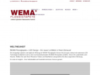wema-fluessigtapete.de Webseite Vorschau