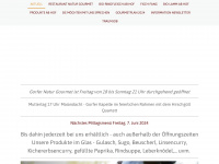 gorfernaturgourmet.at Webseite Vorschau