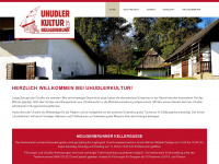 uhudlerkultur.at Webseite Vorschau