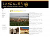 landauer.info Webseite Vorschau