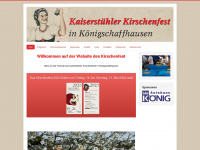 kaiserstuehler-kirschenfest.de Webseite Vorschau