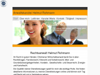 ra-rohmann.net Webseite Vorschau