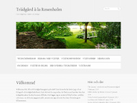 rosenholm.se Webseite Vorschau