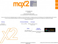 max2-consulting.de Webseite Vorschau