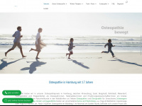 osteopathie-wiegleb.de Webseite Vorschau