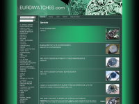 eurowatches.com Webseite Vorschau