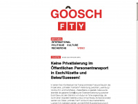 goosch.lu Webseite Vorschau