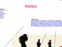 politico.eu Webseite Vorschau