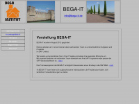 bega-it.de Webseite Vorschau