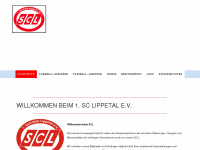 sclippetal.de Webseite Vorschau