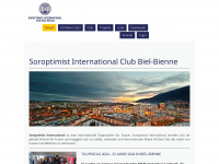 soroptimist-biel.ch Webseite Vorschau