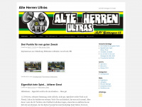 alteherrenultras.wordpress.com Webseite Vorschau