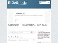 seitnotiz.de Webseite Vorschau