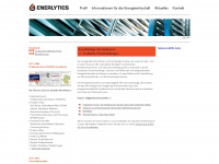 enerlytics.de Webseite Vorschau