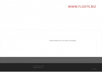 floete.biz Webseite Vorschau