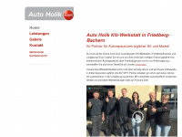 autoholik-kfzwerkstatt.de Webseite Vorschau