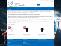 erima-cjd-shop.de Webseite Vorschau