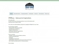 pfiffikus-velden.de Webseite Vorschau
