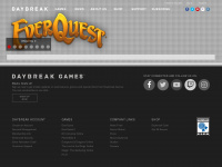 daybreakgames.com Webseite Vorschau