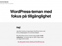 wptema.se Webseite Vorschau