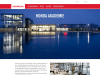 honda-akademie.de Webseite Vorschau