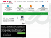 propagroup.fr Webseite Vorschau