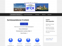 schluesseldienst-krefeld.de Webseite Vorschau