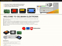 oelmann-elektronik.com Webseite Vorschau