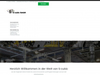 s-cubic.com Webseite Vorschau