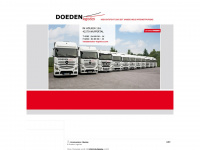 doeden-logistics.com Webseite Vorschau
