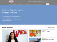 veolia.nl Webseite Vorschau