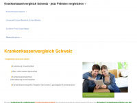 krankenversicherung-abschliessen.ch Webseite Vorschau