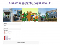 zauberwald-nilkheim.de Webseite Vorschau