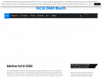 hcg-diaet-buch.de Webseite Vorschau