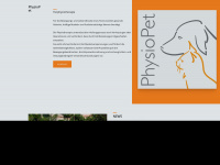 physiopet.ch Webseite Vorschau