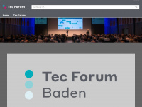 tec-forum.ch Webseite Vorschau