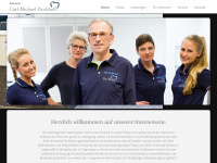 zahnarzt-dyckhoff.de Webseite Vorschau