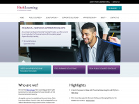 fitchlearning.com Webseite Vorschau