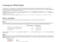 freakattack.com Webseite Vorschau