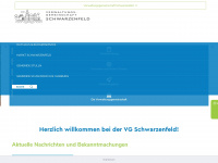 vg-schwarzenfeld.de Webseite Vorschau