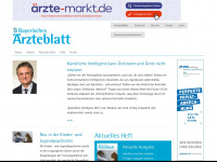 bayerisches-aerzteblatt.de Webseite Vorschau