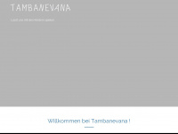 tambanevana.ch Webseite Vorschau