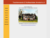 kollbachtaler-arnstorf.de Webseite Vorschau
