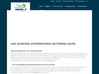 duerener-unternehmernetzwerk.de Webseite Vorschau