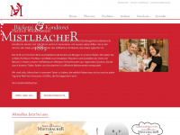 mistlbacher.com Webseite Vorschau