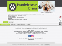hundefriseurdiana.at Webseite Vorschau