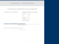 webcam-kuehlungsborn.de Webseite Vorschau