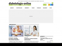 diabetologie-online.de Webseite Vorschau